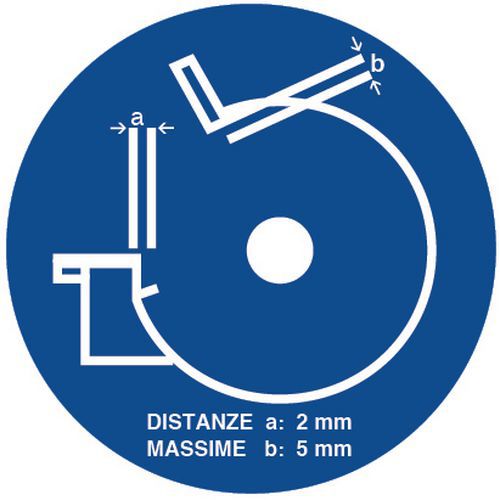 Gebodsbord - Steun controleren - Aluminium