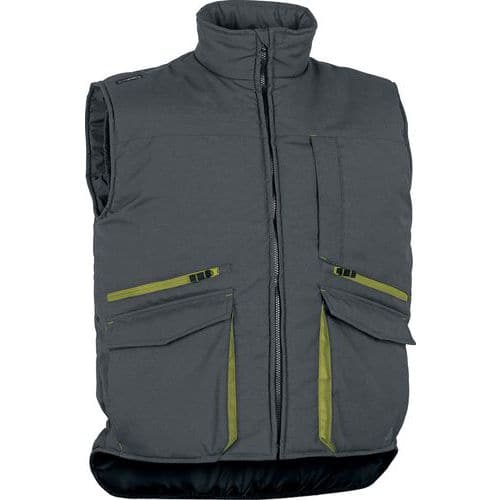 Bodywarmer polyester/katoen met Veel Zakken Sierra