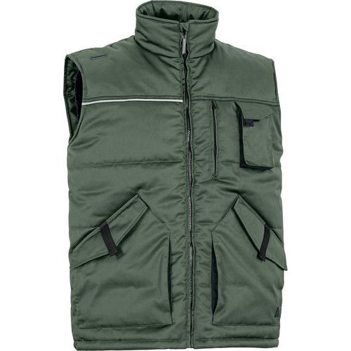 Bodywarmer Mach Van polyester-katoen met Veel Zakken