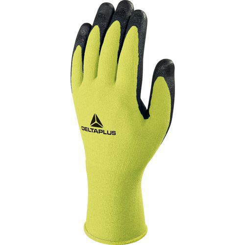 Gebreide handschoen polyamide/spandex handpalm gecoat met nitrilschuim