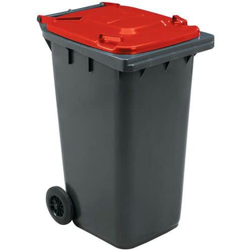 Mobiele container voor afvalscheiding - 240 l - Manutan
