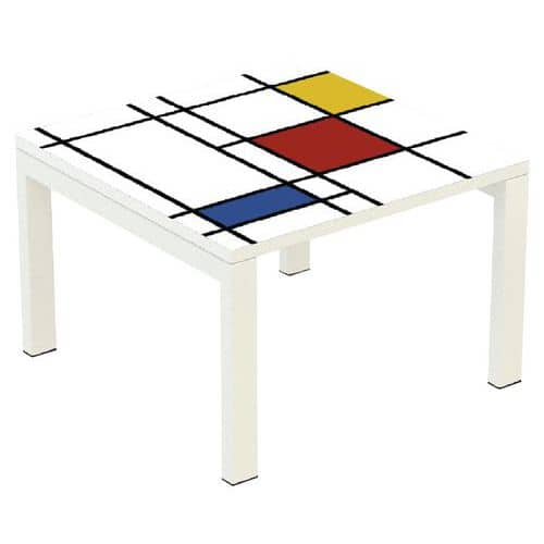 Lage rechthoekige tafel Easy Office - Manutan