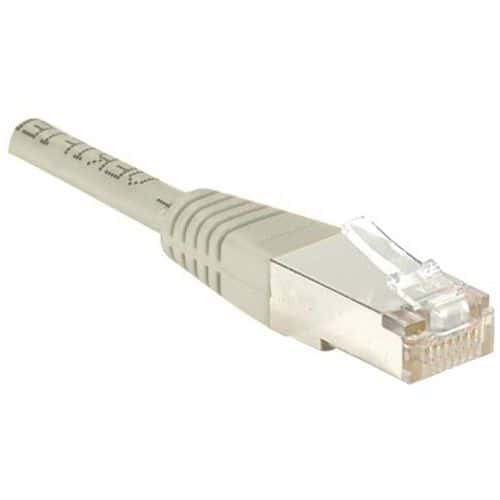 Netwerkkabel RJ45 CAT 5e F/UTP grijs 0.5 m