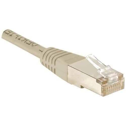 Netwerkkabel RJ45 CAT 5e F/UTP grijs 1 m