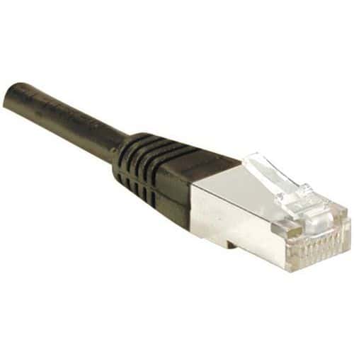 Netwerkkabel RJ45 CAT 6 F/UTP zwart 0.5 m