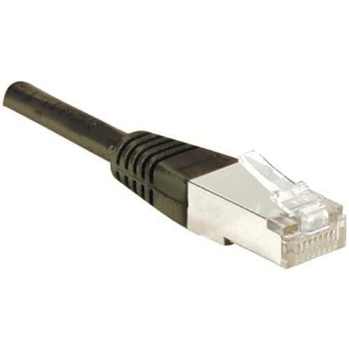 Netwerkkabel RJ45 CAT 6 F/UTP zwart 3 m