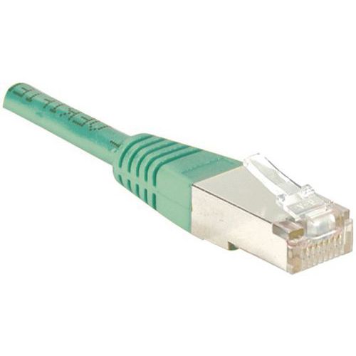 Netwerkkabel RJ45 CAT 6 F/UTP groen 0.5 m