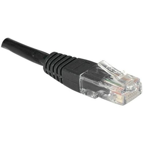 Netwerkkabel RJ45 CAT 6 U/UTP zwart 5 m