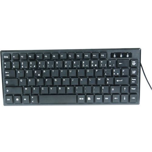 Compact zwart usb-toetsenbord