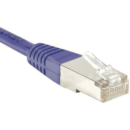 Netwerkkabel RJ45 CAT 6 F/UTP paars 2 m