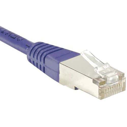 Netwerkkabel RJ45 CAT 6 F/UTP paars 3 m