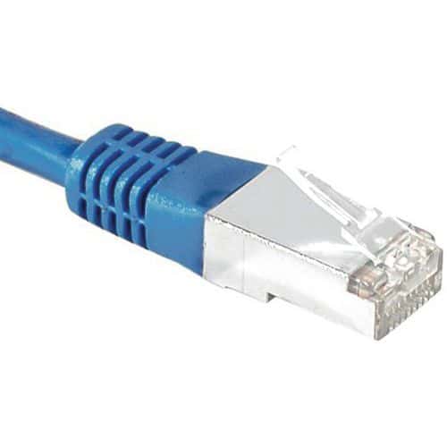 Netwerkkabel RJ45 CAT 6 S/FTP blauw 0.7 M