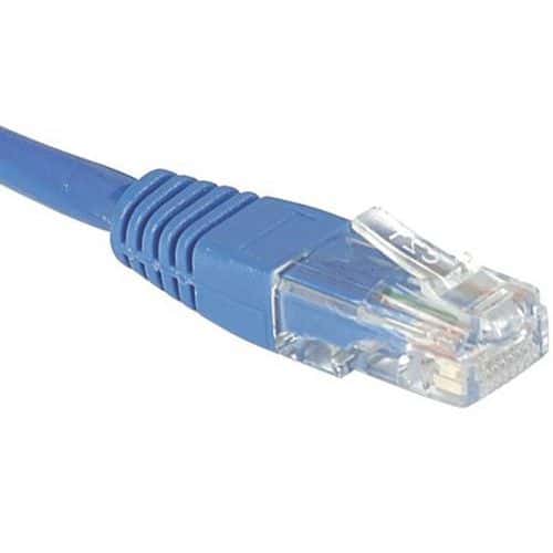 Netwerkkabel RJ45 CAT 6 U/UTP blauw 1.5 M