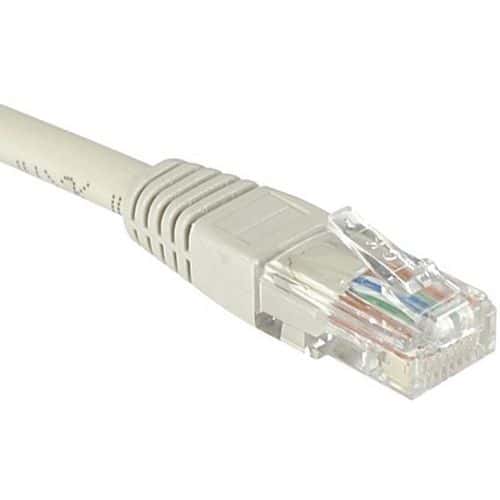 Netwerkkabel RJ45 CAT 6 U/UTP grijs 7 M