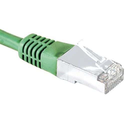 Netwerkkabel budget RJ45 CAT 5e F/UTP groen 3 m