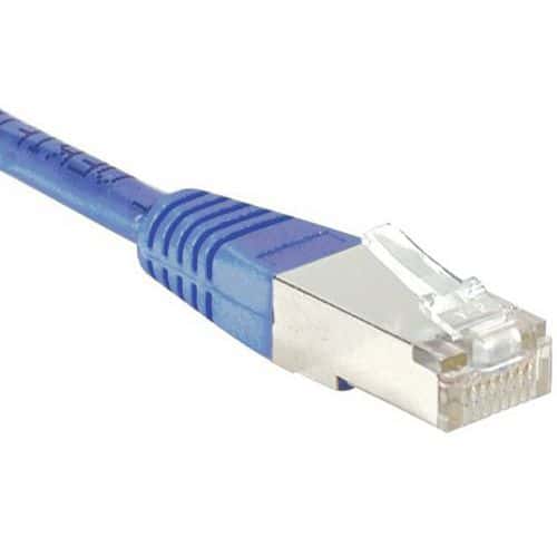 Netwerkkabel budget RJ45 CAT 6 F/UTP blauw 20 m