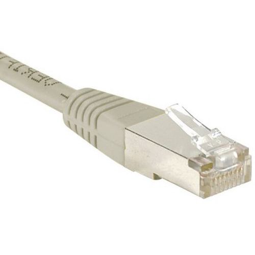 Netwerkkabel budget RJ45 CAT 6 F/UTP grijs 5 m