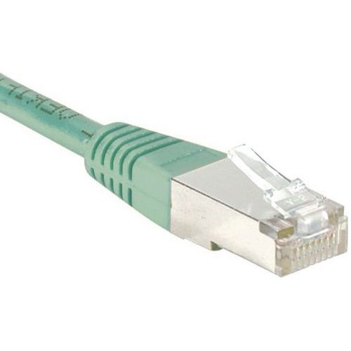 Netwerkkabel budget RJ45 CAT 6 F/UTP groen 25 m