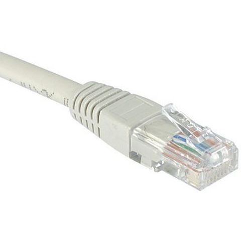 Netwerkkabel budget RJ45 CAT 6 U/UTP grijs 3 m