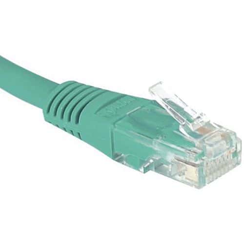 Netwerkkabel RJ45 CAT 6 U/UTP groen 1.5 M