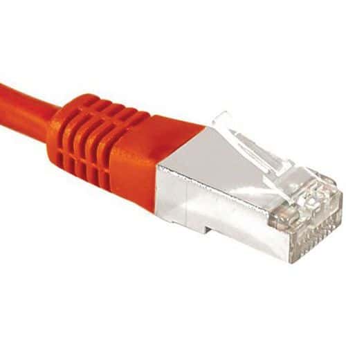 Netwerkkabel DEXLAN RJ45 CAT 6A F/UTP rood 20 M