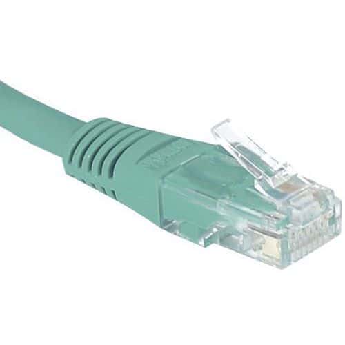 Netwerkkabel budget RJ45 CAT 6 U/UTP groen 3 m