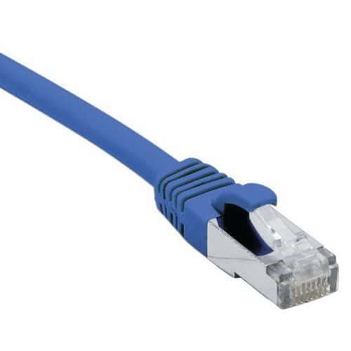 Netwerkkabel DEXLAN budget RJ45 CAT 7 S/FTP LSOH SNG blauw 0.5 m