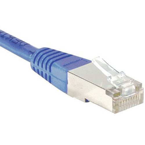 Netwerkkabel RJ45 CAT 6 F/UTP blauw 1.5 m