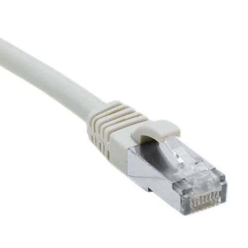 Netwerkkabel RJ45 CAT 6A F/UTP LSOH SNG grijs 15 m