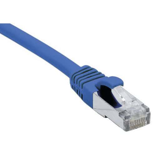 Netwerkkabel RJ45 CAT 6A F/UTP LSOH SNG blauw 7.5 m