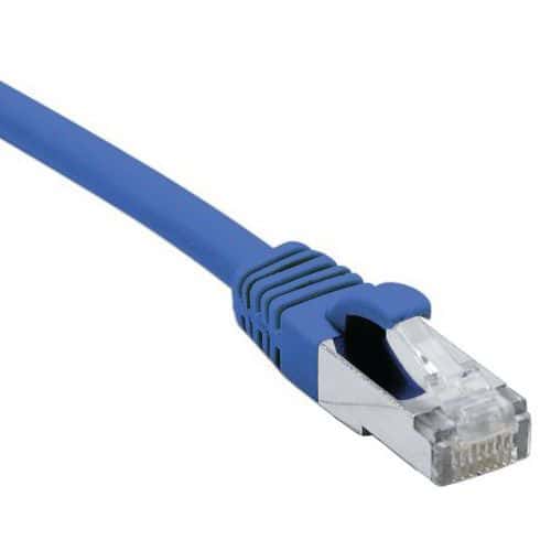 Netwerkkabel RJ45 CAT 6 F/UTP LSOH SNG blauw 25 m