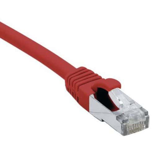 Netwerkkabel RJ45 CAT 6 F/UTP LSOH SNG rood 25 m