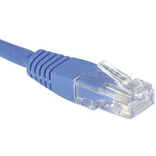 Netwerkkabel RJ45 CAT 5E U/UTP blauw 0.3 m