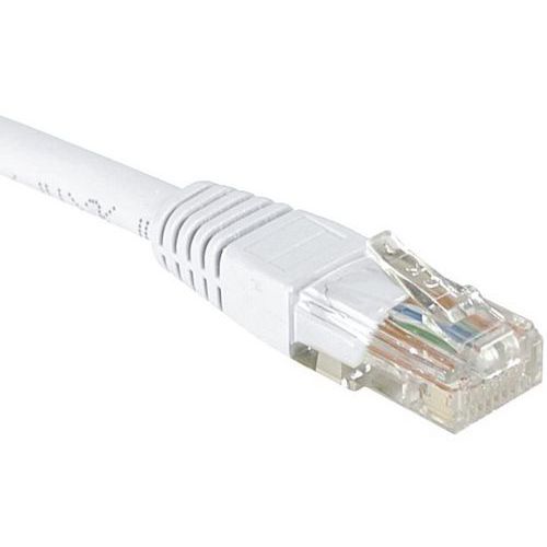 Netwerkkabel RJ45 CAT 5E U/UTP wit 20 m