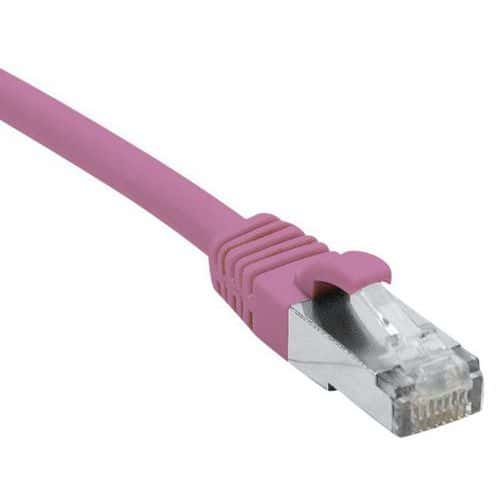 Netwerkkabel DEXLAN RJ45 CAT 6 S/FTP LSOH SNG roze 0.5 m