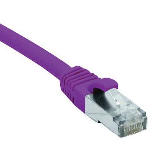 Netwerkkabel RJ45 CAT 6 F/UTP LSOH SNG paars 2 m