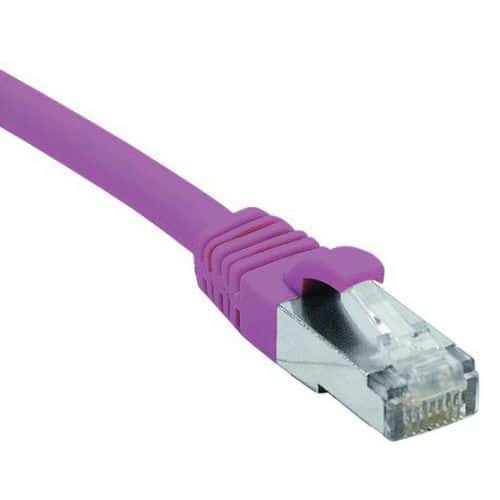 Netwerkkabel RJ45 CAT 6 F/UTP LSOH SNG roze 3 m