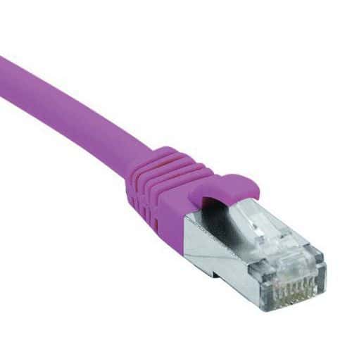 Netwerkkabel RJ45 CAT 6 F/UTP LSOH SNG roze 30 m