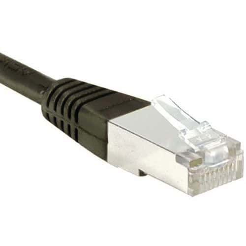 Netwerkkabel RJ45 CAT 6 S/FTP zwart 15 m