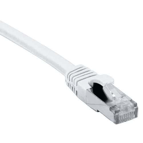 Netwerkkabel DEXLAN RJ45 CAT 6 S/FTP LSOH SNG wit 10 m