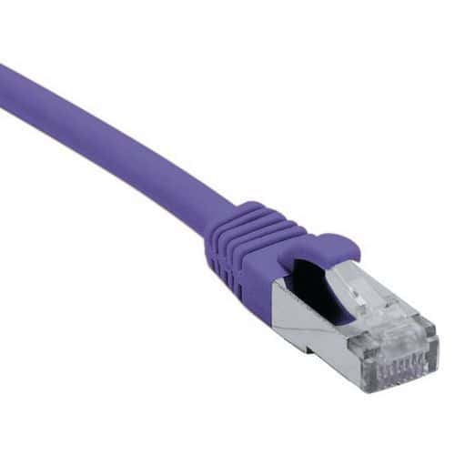 Netwerkkabel DEXLAN RJ45 CAT 6 S/FTP LSOH SNG paars 7.5 m