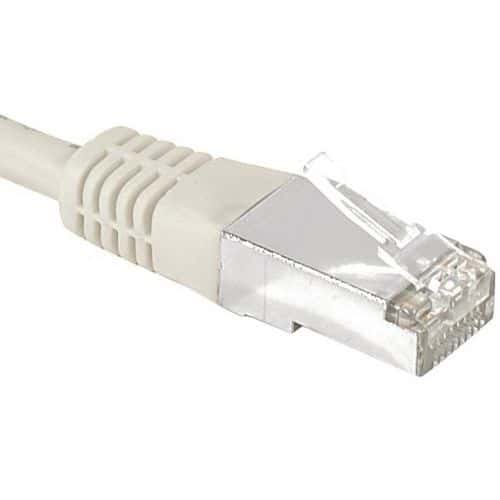 Netwerkkabel DEXLAN RJ45 CAT 6A F/UTP SNG grijs 30 m