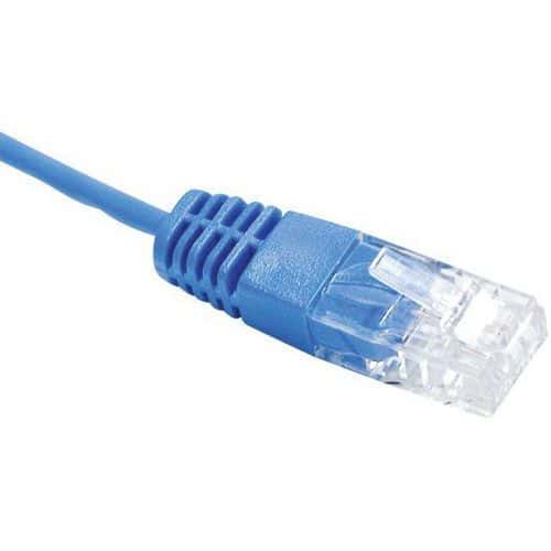 Telefoonsnoer RJ45 / RJ45 UTP 1P 100 Ohm blauw - 0.50 m