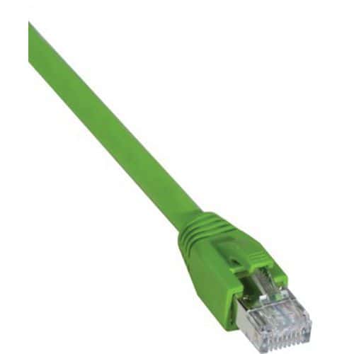 Netwerkkabel RJ45 CAT 6A S/FTP PUR SNG groen 1 M