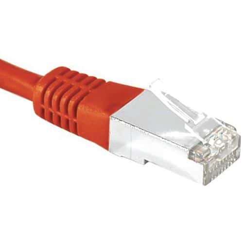 Netwerkkabel RJ45 DEXLAN CAT 6 S/FTP rood 2 m