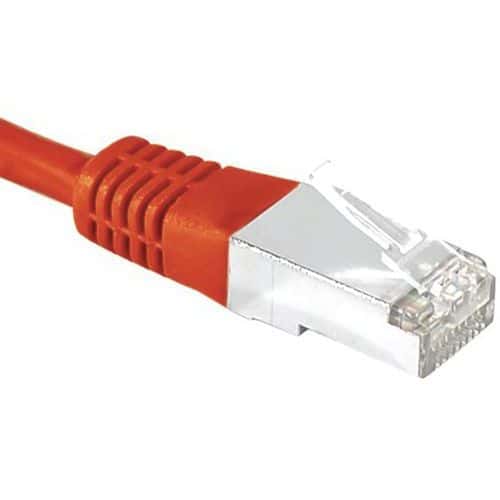 Netwerkkabel RJ45 DEXLAN CAT 6 S/FTP rood 20 m