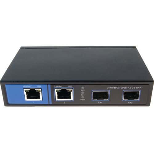 Netwerkswitch mini Gigabit DEXLAN 4P SFP 1000SX/LX