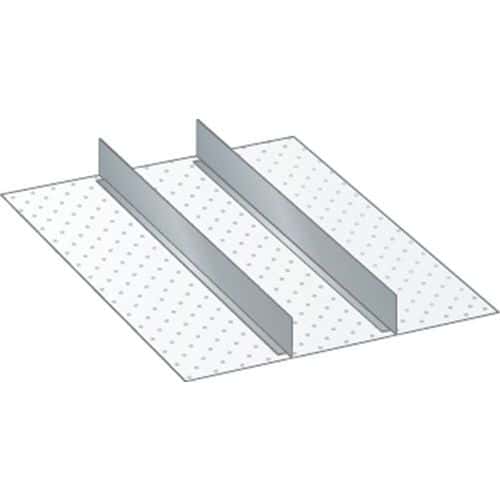 Set materiaal voor indeling 18x36E (bxdxh) 306x612x100 mm - lista