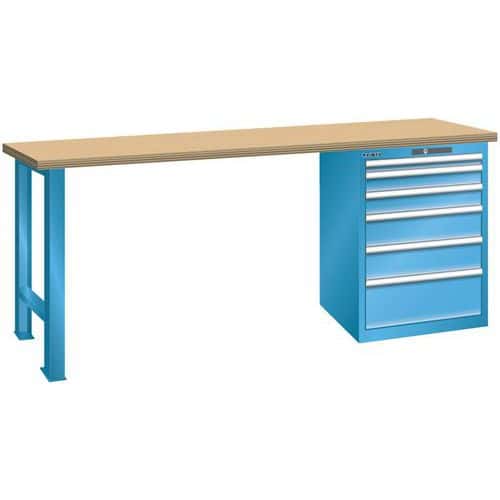 Werkbank 27x27E (bxdxh) 1500x700x890 mm - lista