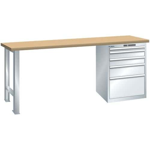 Werkbank 27x27E (bxdxh) 2000x700x840 mm - lista